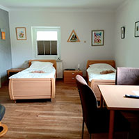 Zimmer mit zwei Betten